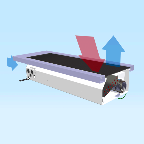 VKB - Ventilo-convecteur encastrable en faux plancher, très basse consommation d’énergie, bouclier thermique, diffusion en "mélange et déplacement" – Image 3